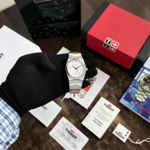 Tissot PRX Arctic Sky Dial Japanese Stainless Steel Men’s Watch